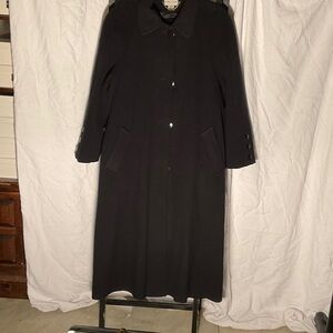 Elegant Black Trench Coat